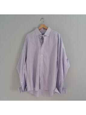 Sean John Button Down Cotton Striped Shirt XL